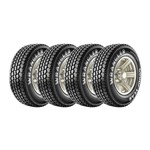 Ficha técnica e caractérísticas do produto Kit 4 Pneus Goodyear Aro 16 245/75R16 Wrangler Armortrac 114S