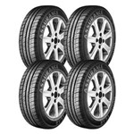 Ficha técnica e caractérísticas do produto Kit 4 Pneus Goodyear Assurance 165/70 R13 79T - Preto