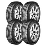 Ficha técnica e caractérísticas do produto Kit 4 Pneus Goodyear Assurance 175/70 R13 82T - Preto