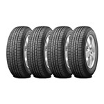 Ficha técnica e caractérísticas do produto Kit 4 Pneus Kumho Aro 18 235/60R18 KL-21 102H - Santa Fé