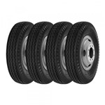 Ficha técnica e caractérísticas do produto Kit 4 Pneus Pirelli Aro 16 750x16 CT-52 10 Lonas 116/114L Liso