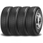 Ficha técnica e caractérísticas do produto Kit 4 Pneus Pirelli Aro 22.5 295/80r22.5 152/148m Fr88