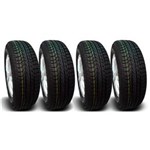 Ficha técnica e caractérísticas do produto Kit 4 Pneus Remold Am Plus 185/60R14