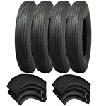 Kit 4 Pneus Rural Veraneio 710-15 Se58 Pirelli