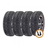 Ficha técnica e caractérísticas do produto Kit 4 Pneus Tornel Aro 14 185/65R14 Real 85H + Brinde