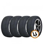 Ficha técnica e caractérísticas do produto Kit 4 Pneus West Lake Aro 17 205/40R17 SA-37 84W + Válvulas