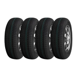 Ficha técnica e caractérísticas do produto Kit 4 Pneus XBRI Aro 14 185/65R14 Premium F1 86H