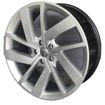 Kit 4 Rodas Aro 20x7,5 New Jetta 5x100 Prata Zk-810