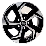 Ficha técnica e caractérísticas do produto Jogo 4 Rodas Aro 16x6 Hyundai Creta Sport 5x114,3 BD ZK-825