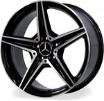 Ficha técnica e caractérísticas do produto Kit 4 Rodas Aro 18x8 Mercedes C250 5x112 BD - Krmai