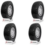 Kit 4 Unidades Pneus Dunlop 31x10.50r15 109s Aro 15 At3 Caminhonete Pick-up Suv