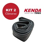 Ficha técnica e caractérísticas do produto Kit 2 Câmaras De Ar Kenda Aro 18 Fan Ybr 150 Titan Cg Gsr