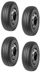 Ficha técnica e caractérísticas do produto Kit com 4 Pneus 225/70R15 8PR 112/110R LINAM R51 - FALKEN