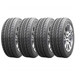 Ficha técnica e caractérísticas do produto Kit com 4 Pneus Aderenza 195/65 R15 SPEEDLINE E1 91V