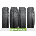 Ficha técnica e caractérísticas do produto Kit com 4 Pneus City Star Aro 15 - 185/65R15 - CS600 - 88H