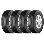 Ficha técnica e caractérísticas do produto Kit com 4 Pneus Continental 225/75 R16C VANCONTACT AP 118/116R 10 PR (LRE)