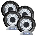 Ficha técnica e caractérísticas do produto Kit com 4 Pneus de Alta Performace Michelin Aro 14 185 R14C 102/100R TL Agilis