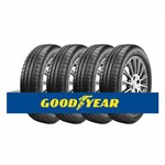 Ficha técnica e caractérísticas do produto Kit com 4 Pneus Goodyear Aro 16 Efficient Grip Performance 195/55 91v