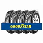 Kit com 4 Pneus Goodyear Aro 17 Efficient Grip Suv 235/60 102h