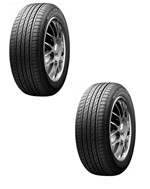 Ficha técnica e caractérísticas do produto Kit com 2 Pneus 225/45 R17 SOLUS KH25 91V - KUMHO