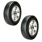 Ficha técnica e caractérísticas do produto Kit com 2 Pneus 235/55R18 100H GRANDTREK ST30 (LHD) DUNLOP ARO 18