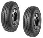 Ficha técnica e caractérísticas do produto Kit com 2 Pneus 225/70R15 8PR 112/110R LINAM R51 - FALKEN