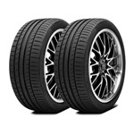 Ficha técnica e caractérísticas do produto Kit com 2 Pneus Continental 225/45 R18 CONTISPORTCONTACT 5 95Y SSR (MOE) XL