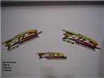 Ficha técnica e caractérísticas do produto Kit de Adesivos Biz 100 99/00 - Moto Cor Preta - 402 - Jotaesse