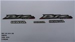 Ficha técnica e caractérísticas do produto Kit de Adesivos Biz 125 Es 11 - Moto Cor Preta 1016 - Jotaesse