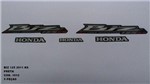 Ficha técnica e caractérísticas do produto Kit de Adesivos Biz 125 Ks 11 - Moto Cor Preta 1012 - Jotaesse