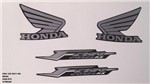 Ficha técnica e caractérísticas do produto Kit de Adesivos Cg 125 Fan Ks 11 - Moto Cor Roxa 975 - Jotaesse