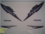 Ficha técnica e caractérísticas do produto Kit de Adesivos Cg 125 Titan Ks 04 - Moto Cor Azul - 587 - Jotaesse