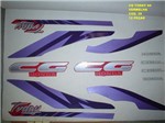 Ficha técnica e caractérísticas do produto Kit de Adesivos Cg 125 Today 94 - Moto Cor Vermelha - Kit 39 - Jotaesse