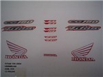Ficha técnica e caractérísticas do produto Kit de Adesivos Cg 150 Titan 04 - Moto Cor Vermelha - 630 - Jotaesse
