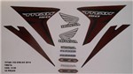 Ficha técnica e caractérísticas do produto Kit de Adesivos Cg 150 Titan Esd /ex 14 Moto Cor Preta 1139. - Jotaesse