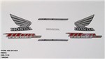 Ficha técnica e caractérísticas do produto Kit de Adesivos Cg 150 Titan Ex 13 - Moto Cor Preta - 1115 - Jotaesse