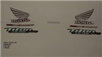 Ficha técnica e caractérísticas do produto Kit de Adesivos Cg 150 Titan Ex 11 Moto Cor Verm. Met - 988 - Jotaesse