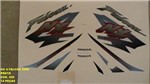 Ficha técnica e caractérísticas do produto Kit de Adesivos Nx 400 Falcon 00 - Moto Cor Prata 428 - Jotaesse