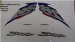 Ficha técnica e caractérísticas do produto Kit de Adesivos Nxr 125 Bros Es 03 - Moto Cor Branca - 576 - Jotaesse