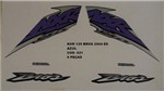 Ficha técnica e caractérísticas do produto Kit de Adesivos Nxr 125 Bros Es 04 - Moto Cor Azul -621 - Jotaesse