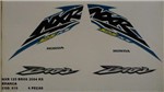 Ficha técnica e caractérísticas do produto Kit de Adesivos Nxr 125 Bros Ks 04 - Moto Cor Branca - 616 - Jotaesse