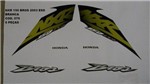 Ficha técnica e caractérísticas do produto Kit de Adesivos Nxr 150 Bros 03 - Moto Cor Branca 579 - Jotaesse
