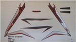 Ficha técnica e caractérísticas do produto Kit de Adesivos Nxr 150 Bros Es / Esd 14 Moto Cor Preta 1151 - Jotaesse