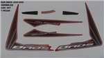 Ficha técnica e caractérísticas do produto Kit de Adesivos Nxr 150 Bros Esd 09 Moto Cor Vermelha - 997 - Jotaesse