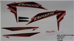 Ficha técnica e caractérísticas do produto Kit de Adesivos Nxr 150 Bros Esd 10 Moto Cor Vermelha - 895 - Jotaesse