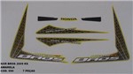 Ficha técnica e caractérísticas do produto Kit de Adesivos Nxr 150 Bros Ks 09 - Moto Cor Amarela - 990 - Jotaesse