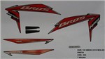 Ficha técnica e caractérísticas do produto Kit de Adesivos Nxr 150 Bros Ks Mix 10 Moto Cor Preta - 902 - Jotaesse