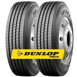 KIT de Pneu 295/80R22.5 SP391 152M Direcional (liso) Dunlop 2 Unidades