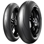 Ficha técnica e caractérísticas do produto Kit de Pneus 140/70-17 + 110/70-17 Pirelli Diablo Supercorsa Sp V3