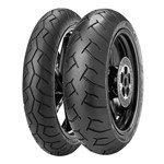 Ficha técnica e caractérísticas do produto Kit de Pneus 160/60-17 + 120/70-17 Pirelli Diablo